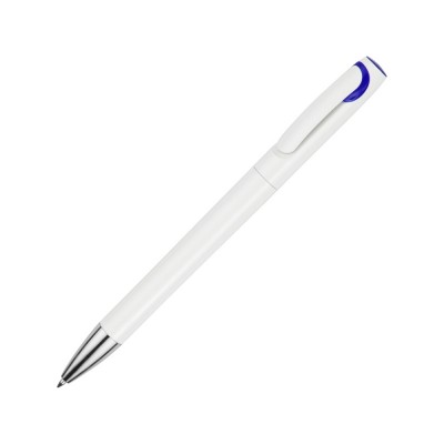 Купить Ручка шариковая Локи, белый/синий с нанесением