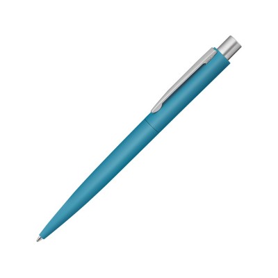 Купить Ручка шариковая металлическая LUMOS GUM, голубой с нанесением