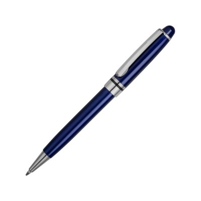 Купить Ручка шариковая Ливорно синий металлик с нанесением