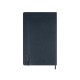 Купить Записная книжка Moleskine Classic Soft (в линейку), Large (13х21см), сапфировый синий с нанесением логотипа