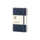 Купить Записная книжка Moleskine Classic (в линейку) в твердой обложке, Large (13х21см), синий с нанесением логотипа