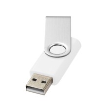 USB-флешка на 16 Гб Rotate Basic, белый