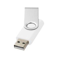 USB-флешка на 16 Гб Rotate Basic, белый