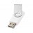 USB-флешка на 16 Гб Rotate Basic, белый