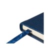 Купить Блокнот А5 Megapolis Loft, темно-синий с нанесением логотипа
