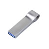 Купить USB 2.0-флешка на 512 Мбайт с мини чипом, компактный дизайн, боковое отверстие для цепочки с нанесением логотипа