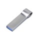 Купить USB 2.0-флешка на 512 Мбайт с мини чипом, компактный дизайн, боковое отверстие для цепочки с нанесением логотипа