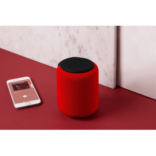 Купить Портативная колонка mySound Clario, 15 Вт Red с нанесением логотипа Купить Портативная колонка mySound Clario, 15 Вт Red с нанесением логотипа