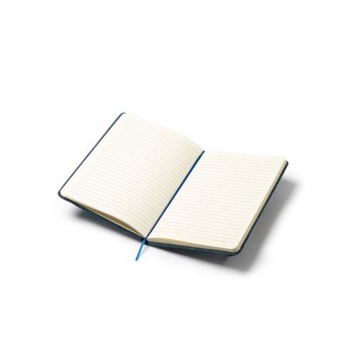 Купить Блокнот А5 SOYER, деним с нанесением логотипа