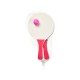 Купить Набор для пляжных игр Bounce, light pink с нанесением логотипа
