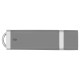 Купить Флеш-карта USB 2.0 16 Gb Орландо, серый с нанесением логотипа