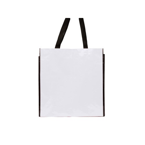 Купить Сумка COAST с ламинированной отделкой, белый с нанесением логотипа