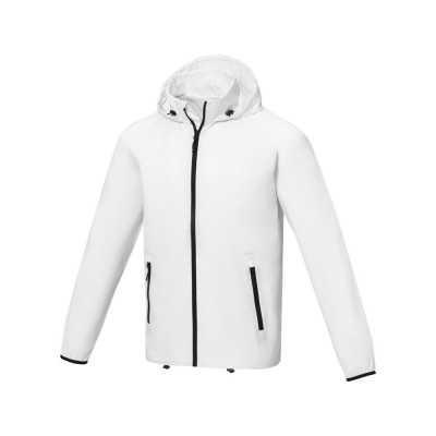 Купить Dinlas Мужская легкая куртка, белый с нанесением логотипа