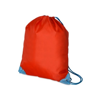Купить Рюкзак- мешок Clobber, красный/голубой с нанесением логотипа