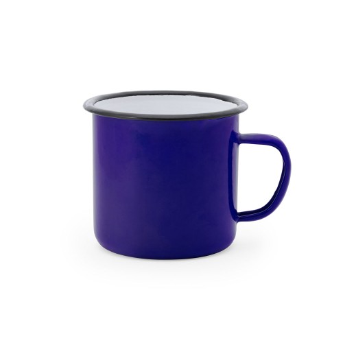 Купить Кружка металлическая ANON, 380 мл, королевский синий с нанесением логотипа