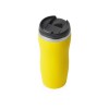Купить Термокружка Double wall mug C1, soft touch, 350 мл, желтый с нанесением логотипа