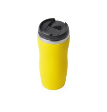 Термокружка Double wall mug C1, soft touch, 350 мл, желтый