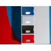 Купить Защитный RFID чехол для кредитной карты Arnox, ярко-синий с нанесением логотипа