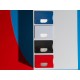 Купить Защитный RFID чехол для кредитной карты Arnox, ярко-синий с нанесением логотипа