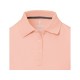 Купить Calgary женская футболка-поло с коротким рукавом, pale blush pink с нанесением логотипа