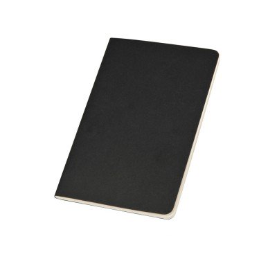 Купить Записная книжка Moleskine Cahier (в клетку, 1 шт.), Large (13х21см), черный с нанесением