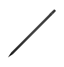 Карандаш чернографитовый трехгранный Blackie 3D, черный
