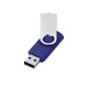 Купить Флеш-карта USB 2.0 16 Gb Квебек, синий с нанесением логотипа