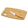 Купить Набор для сыра с ножом и доской из бамбука с нанесением логотипа