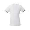Купить Женская футболка Elbert с коротким рукавом, белый/темно-синий/красный с нанесением логотипа