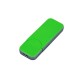 Купить USB-флешка на 128 Гб в стиле I-phone, прямоугольнй формы, зеленый с нанесением логотипа