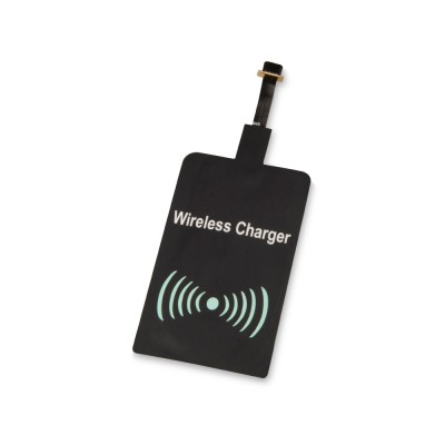Купить Приёмник Qi для беспроводной зарядки телефона, Micro USB с нанесением