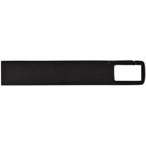 Купить USB 2.0- флешка на 32 Гб c подсветкой логотипа Hook LED, темно-серый, красная подсветка с нанесением логотипа