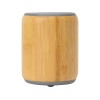 Купить Портативная колонка из бамбука Bongo, натуральный с нанесением логотипа