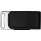 Купить Флеш-карта USB 2.0 16 Gb с магнитным замком Vigo, черный/серебристый с нанесением логотипа