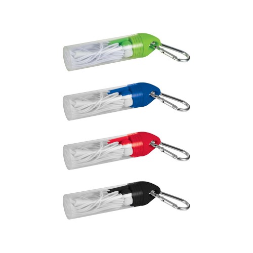 Купить Наушники Earbuds, красный с нанесением логотипа
