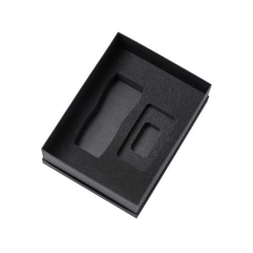 Купить Подарочный набор c вакуумной термокружкой и повербанком С2, оранжевый с нанесением логотипа