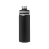 Купить Спортивная бутылка Gessi объемом 590 мл с медной вакуумной изоляцией, черный с нанесением логотипа