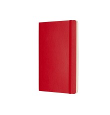 Записная книжка Moleskine Classic Soft (нелинованный), Large (13х21см), красный