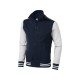 Купить Толстовка Varsity, темно-синий/натуральный белый с нанесением логотипа
