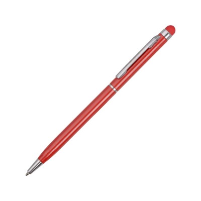 Купить Ручка-стилус металлическая шариковая Jucy, красный с нанесением