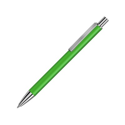 Купить Металлическая автоматическая шариковая ручка Groove, зеленый с нанесением