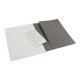Купить Записная книжка Moleskine Cahier (нелинованный, 3 шт.), ХLarge (19х25см), серый с нанесением логотипа