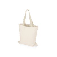 Сумка для шопинга Steady из хлопка с парусиновыми ручками, 260 г/м2, натуральный
