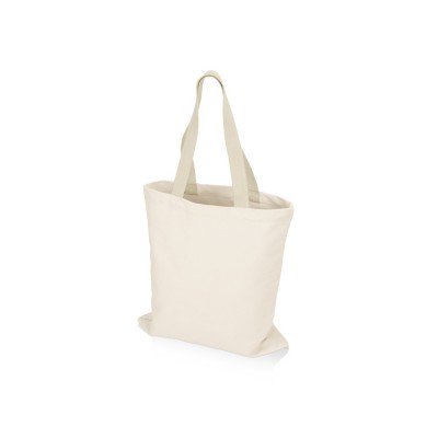 Купить Сумка для шопинга Steady из хлопка с парусиновыми ручками, 260 г/м2, натуральный с нанесением
