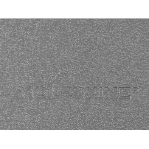 Купить Записная книжка Moleskine Classic (в линейку) в твердой обложке, Medium (11,5x18 см), серый с нанесением логотипа
