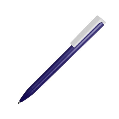 Купить Ручка пластиковая шариковая Fillip, синий/белый с нанесением