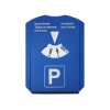 Купить Парковочный диск 5 в 1, синий с нанесением логотипа