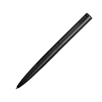 Купить Ручка металлическая шариковая Bevel, черный с нанесением логотипа