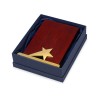Купить Награда Galaxy с золотой звездой, дерево, металл, в подарочной упаковке с нанесением логотипа
