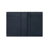 Купить Визитница с угловым отделением Sartorial. Montblanc, черный/индиго с нанесением логотипа